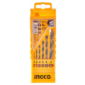 Ingco 6pcs Metal drill bits set AKD1055