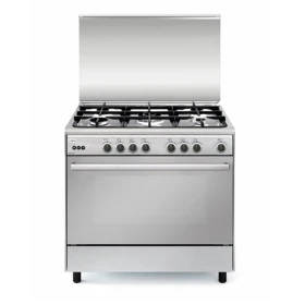 Flamegas Gas CooACker 90x60cm 5 Burner, Stainless Steel