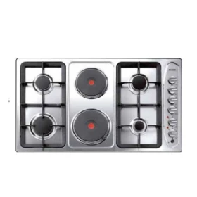 Gas - Electric Hob 90 cm - Built in