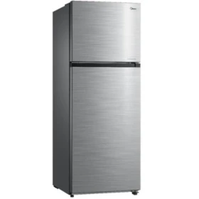 Midea Top Mount Freezer Refrigerator 385 Liters 13.6 CFT, Silver
