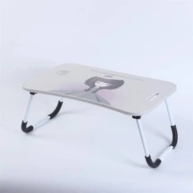 Cartoon design home office foldable laptop table