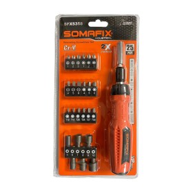 SOMAFIX SFX5358 25 PCS Ratcheting screwdriver set