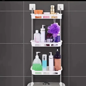 Vintage Style 3-Tier Freestanding Bathroom Floating Shelves