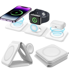 Foldable Magnetic Wireless Charger 3 in 1