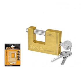 Ingco Heavy Duty Brass Block  Padlock- DBBPL0602