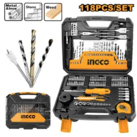 INGCO 86 Pcs Tool Accessories Set Socket Set  (Pack of 1)