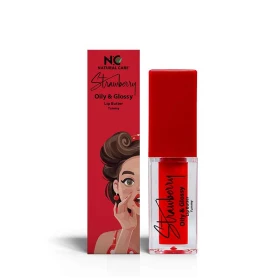 NATURAL CARE OILY & GLOSSY LIP BUTTER STRAWBERRY
