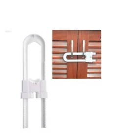 Childproof refrigerator drawer door lock