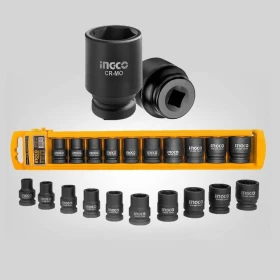 10 Pcs 1/2" DR. Impact socket set