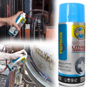 White Lithium Grease Spray 450ml