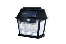 Outdoor solar wall lamp
