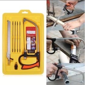 9 In 1 Magic Handsaw Set DIY Hand Bow Saws Wood Stone Metal Working Cutting Tools