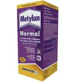 Metylan wallpaper paste for paper-based wallpapers, white, 125 gm