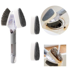 Dish Brush with Soap Dispenser - 2 in 1