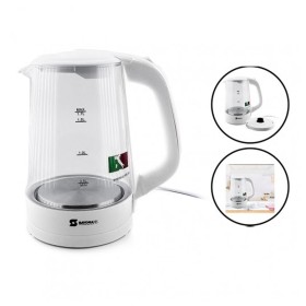 Sayona 1850W Glass Heating Electric Kettle 1.7L - Sgk-4348