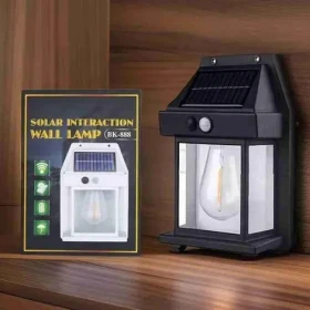 Motion sensor wall lamp