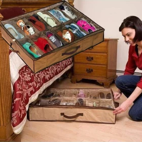 Shoes Under Space-Saving Shoe Organizer