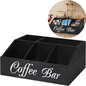 Coffee Bar - Coffee Pod Holder - Coffee Basket Holder - Coffee Filter Holder
