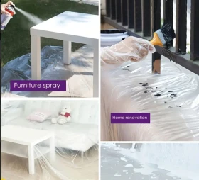 Self-Adhesive Paint Protector Film - Durable Plastic, Ideal for Car Painting & Furniture Protection 20m