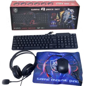 Gaming Keyboard 4 Piece Set - k20