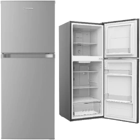 Skyworth Top Mount Freezer Refrigerator 265 Liters 9.3 CFT, Silver