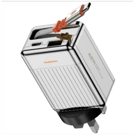 Borodo Retractable Charger PD-FWCH054-BK