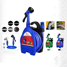 7 in 1 Pvc Hose Reel Cart - 10 Meter