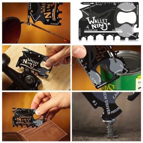 Wallet Ninja 18 In 1 Multi Tool