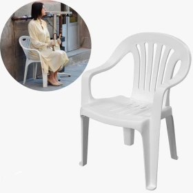 White Plastic Chair