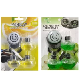 Car Vent Air Freshener with 3 refills