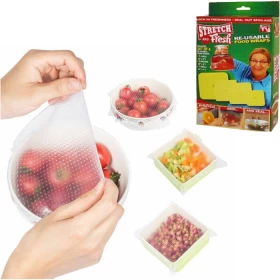 Stretch And Fresh - Reusable Food Wraps