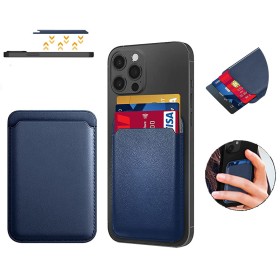 Magsafe Magnetic Leather Card Holder Bag