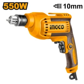 INGCO 550W Electric Drill – 10mm Chuck, Powerful & Precise Performance  ED55038