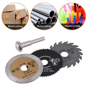 6pcs HSS Mini Circular Saw