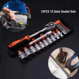 Harden Sockets Sets 12Pcs 1/2