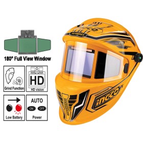 Ingco Auto Darkening Welding Helmet - Ahm001