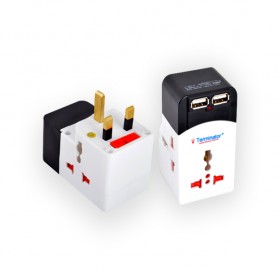 Multi Plug With Fited 10A Fuse 3 Pin Flat Plug