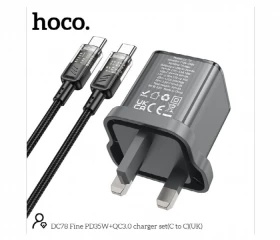 شاحن حائط HOCO DC78 – ثنائي المنافذ