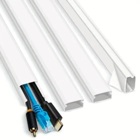 Cable Organizer - White 1 m x 1 inch