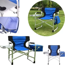 Chair With Side Table