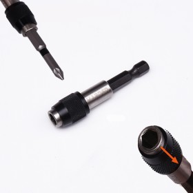 Screwdriver Bit Holder With Quick Release Harden