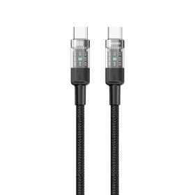 Porodo Braided USB-C to USB-C Cable with 100W Power Delivery PD-100WCCTH-BK