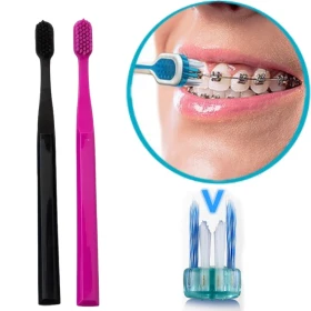 Toothbrush U Shaped For Orthodontic - 1pc