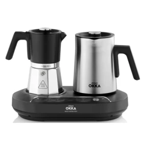 ARZUM OKKA RICH MOKA POT TURKISH COFFEE MACHINE OK0027 CHROM