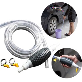 Manual Pump Car Fuel Tank Sucker - 1.5m