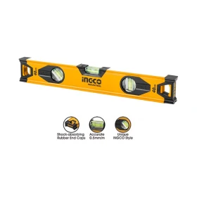 Ingco Heavy Spirit Level Orange 40mm