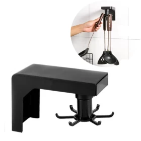 Multi-Functional Shelf - 6 Hooks