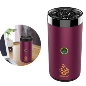 Mubkhar Rechargeable Electric Car Incense Burner Jumeirah - red