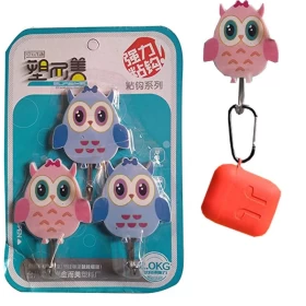 Owl Hook - 3 Pcs
