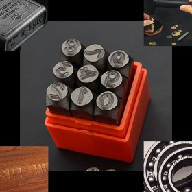 Steel Number 9Pcs Harden